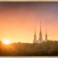 Washington DC Sunset Gold