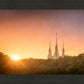 Washington DC Sunset Gold