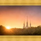 Washington DC Sunset Gold