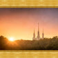 Washington DC Sunset Gold