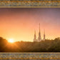 Washington DC Sunset Gold