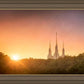 Washington DC Sunset Gold
