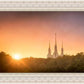 Washington DC Sunset Gold