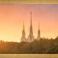 Washington DC Sunset Gold