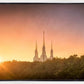 Washington DC Sunset Gold