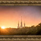 Washington DC Sunset Gold