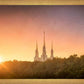 Washington DC Sunset Gold