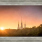 Washington DC Sunset Gold