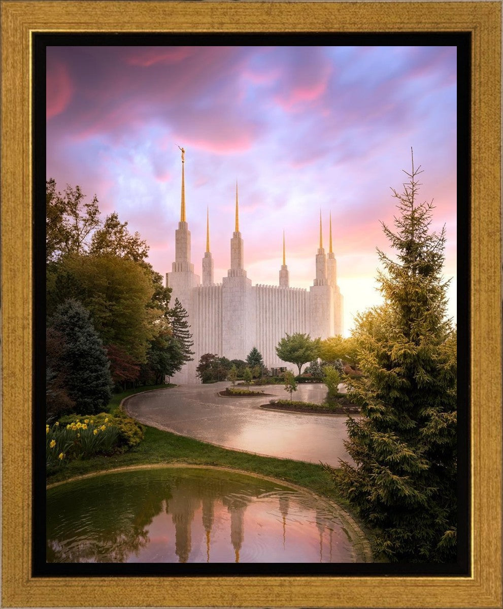 Washington DC Reflections Into Eternity Gallery Wrap