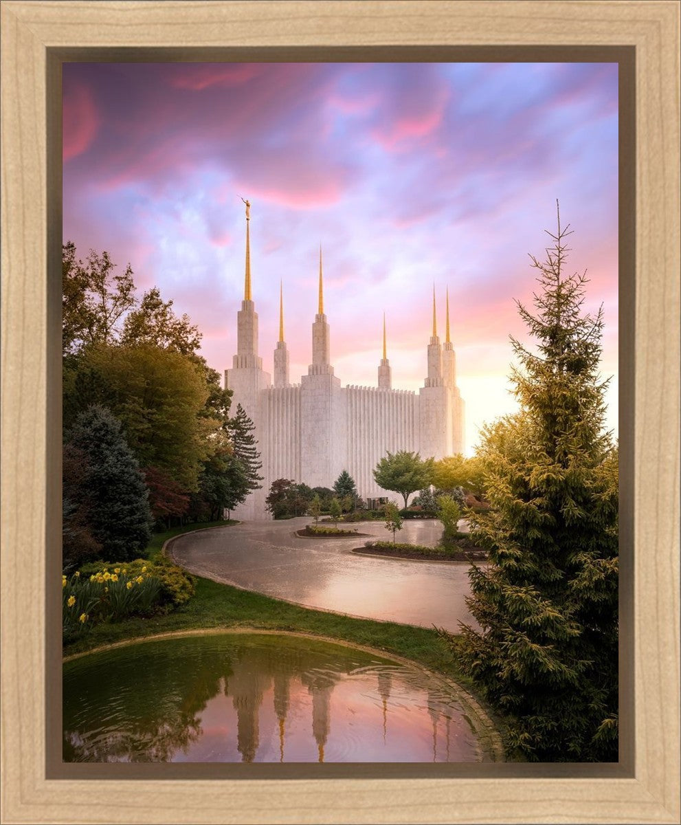 Washington DC Reflections Into Eternity Gallery Wrap