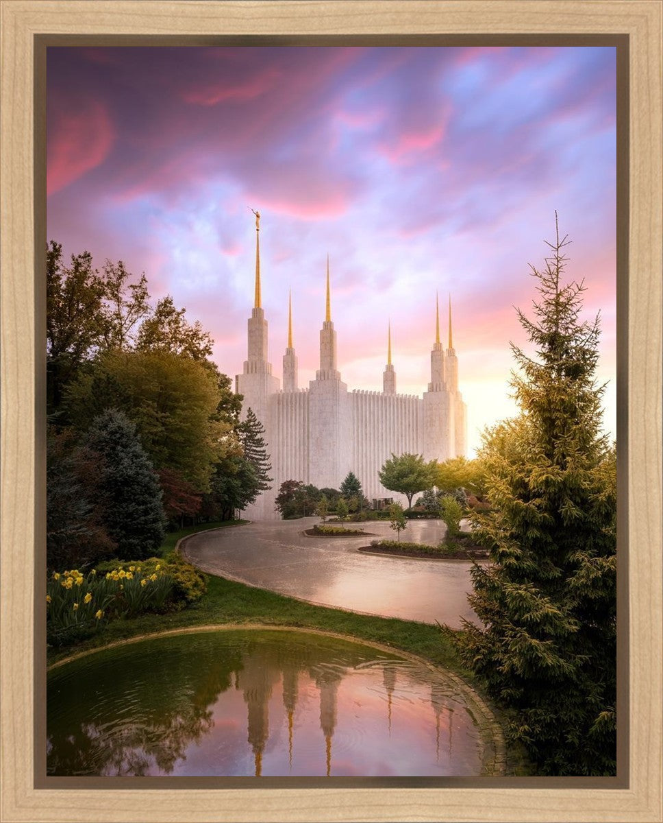 Washington DC Reflections Into Eternity Gallery Wrap