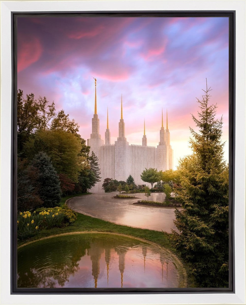 Washington DC Reflections Into Eternity Gallery Wrap
