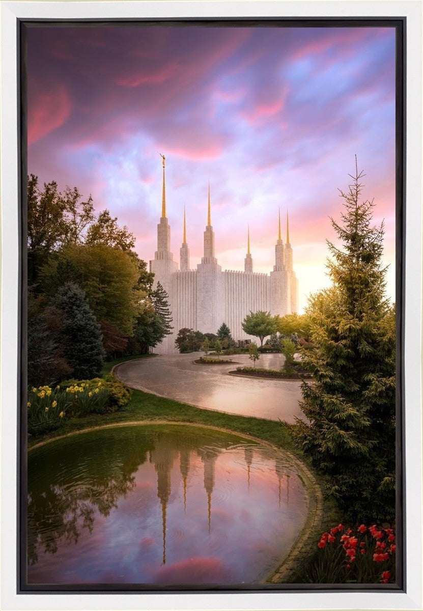 Washington DC Reflections Into Eternity Gallery Wrap