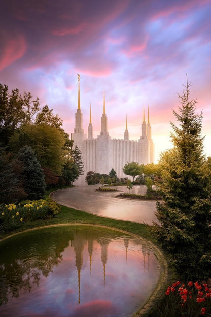 Washington DC Reflections Into Eternity