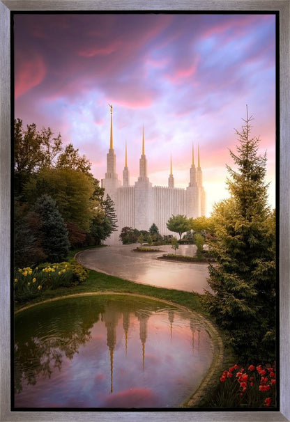 Washington DC Reflections Into Eternity