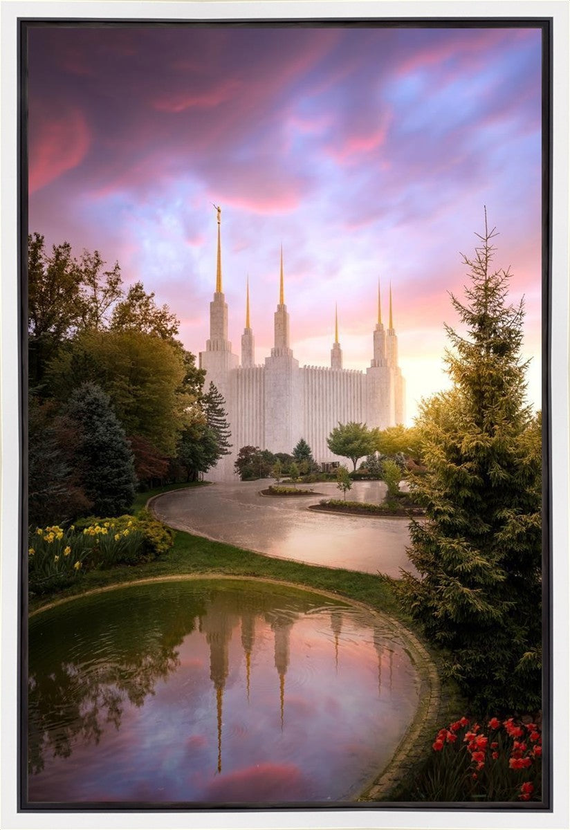 Washington DC Reflections Into Eternity Gallery Wrap