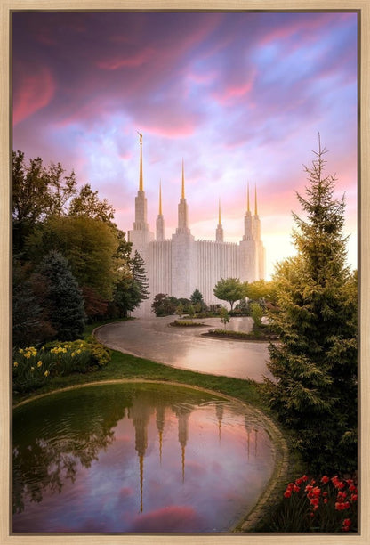 Washington DC Reflections Into Eternity