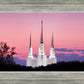 Washington DC Sunset Glow Panorama