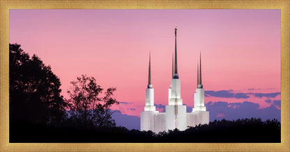 Washington DC Sunset Glow Panorama