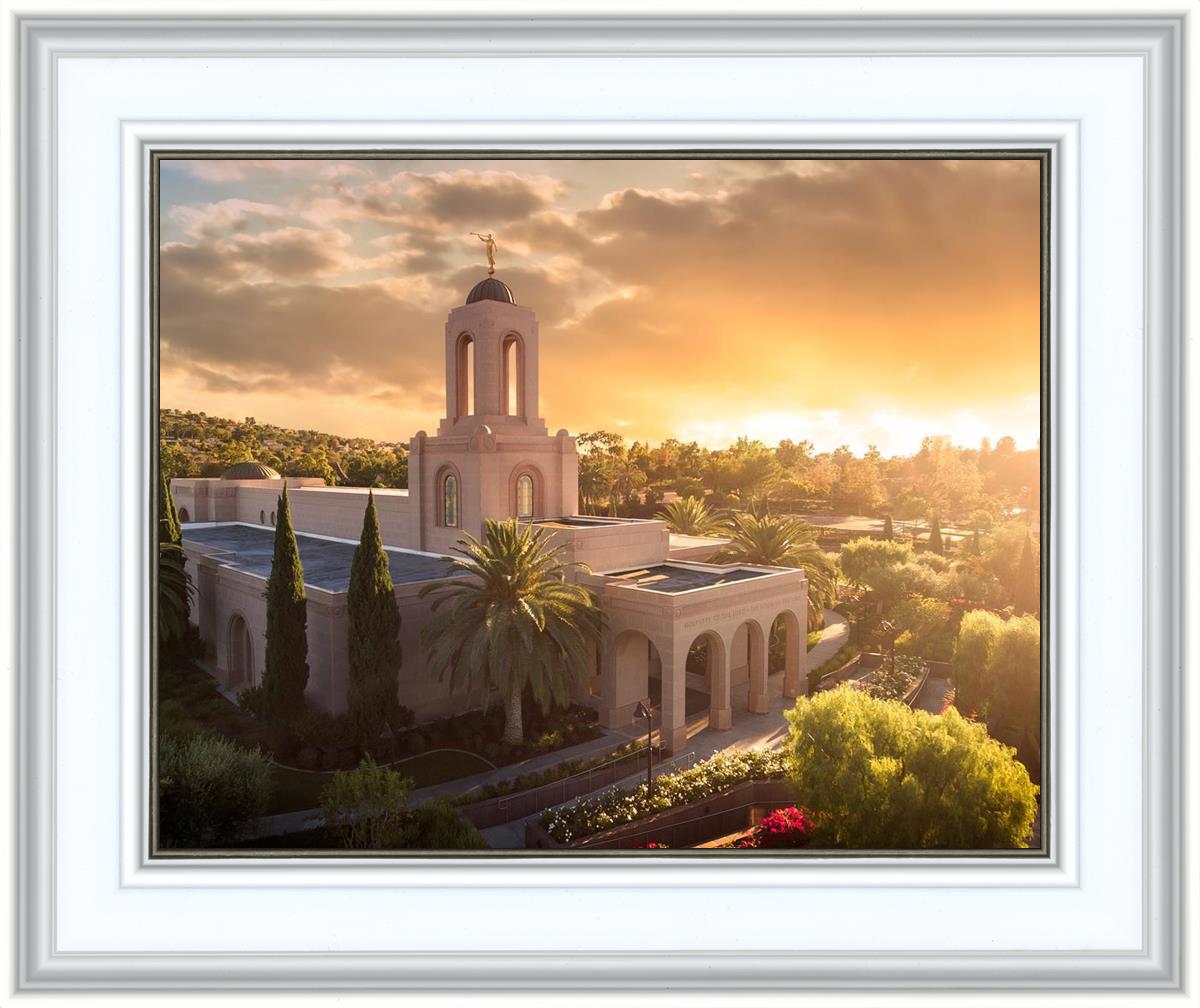 Newport Beach Sunny Aerial