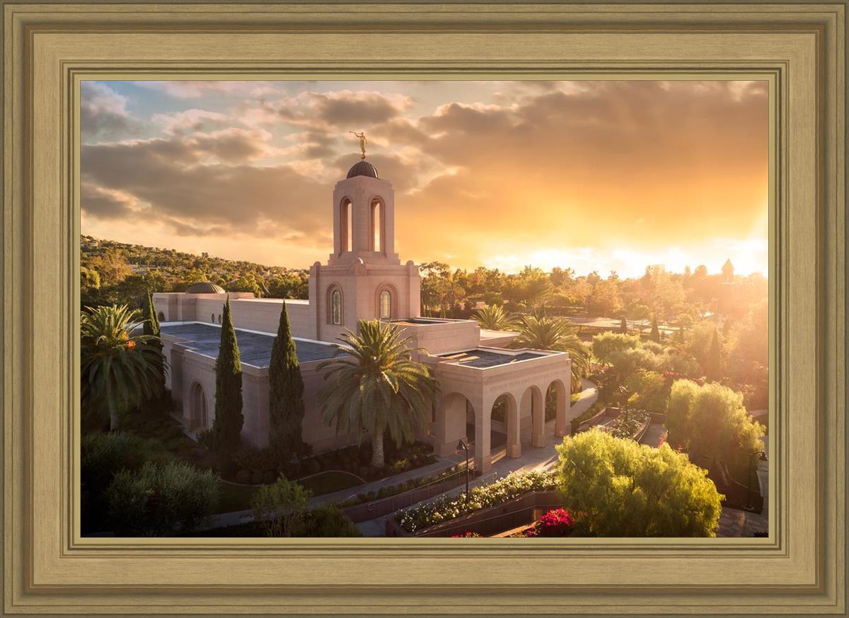 Newport Beach Sunny Aerial