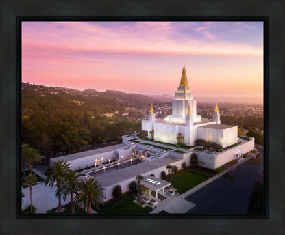 Oakland Sunset from on High