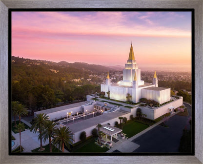 Oakland Sunset from on High