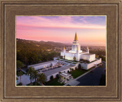 Oakland Sunset from on High