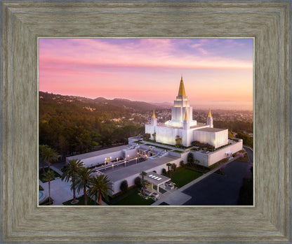 Oakland Sunset from on High