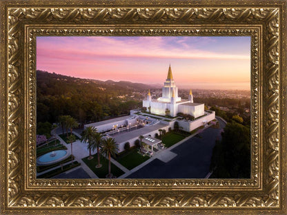 Oakland Sunset from on High