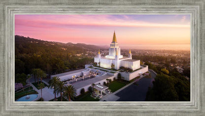 Oakland Sunset from on High