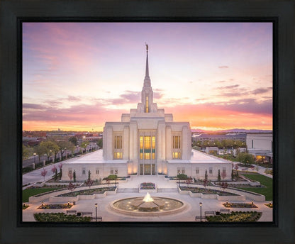 Ogden Sunset from on High