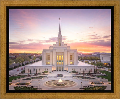 Ogden Sunset from on High