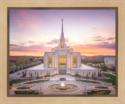 Ogden Sunset from on High