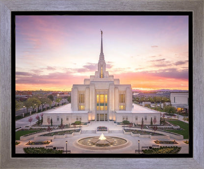Ogden Sunset from on High