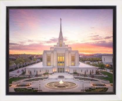 Ogden Sunset from on High