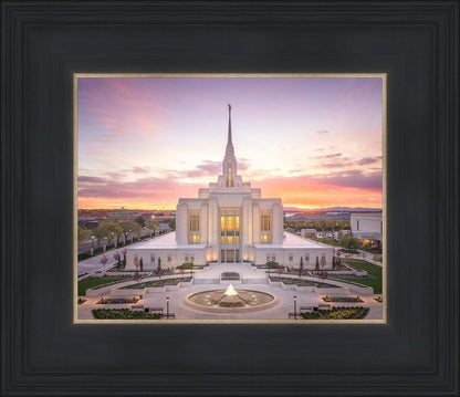 Ogden Sunset from on High