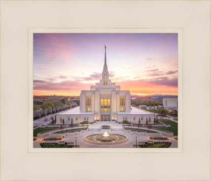 Ogden Sunset from on High