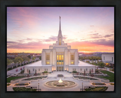 Ogden Sunset from on High