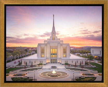 Ogden Sunset from on High