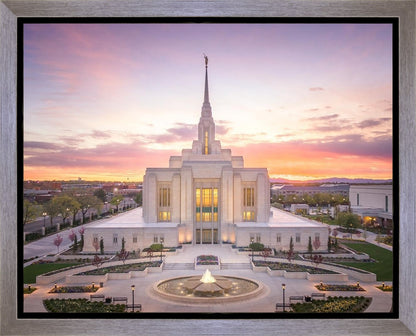 Ogden Sunset from on High