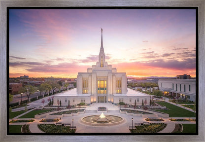 Ogden Sunset from on High