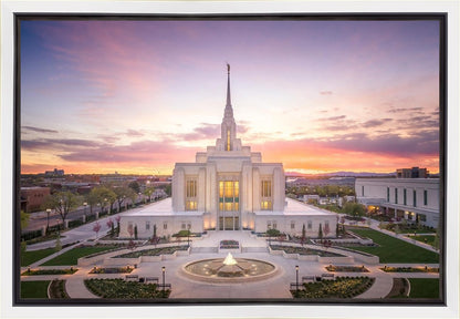 Ogden Sunset from on High