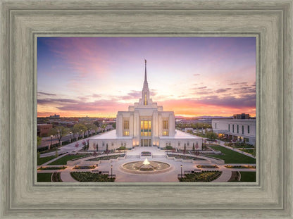 Ogden Sunset from on High