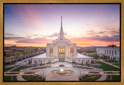 Ogden Sunset from on High