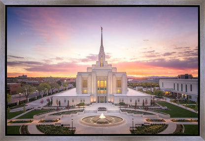 Ogden Sunset from on High
