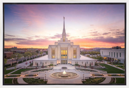 Ogden Sunset from on High