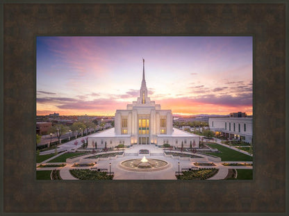 Ogden Sunset from on High