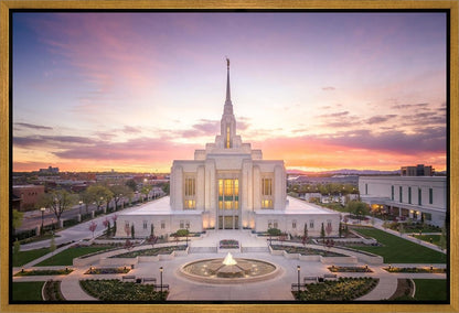 Ogden Sunset from on High