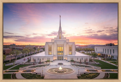 Ogden Sunset from on High
